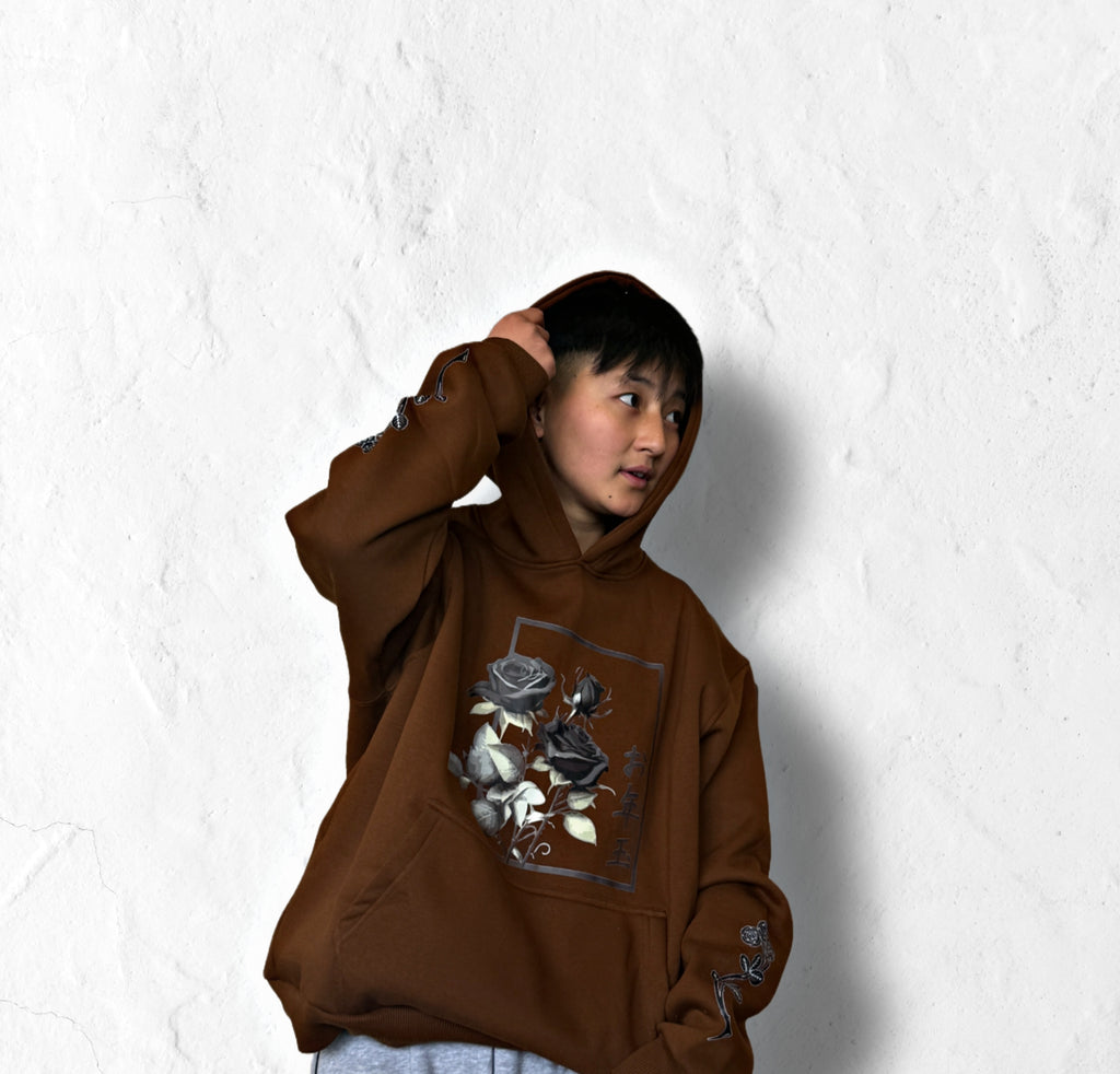 Midnight Bloom™ Heavyweight 450 GSM Hoodie